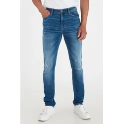 Blend Skinny-fit-Jeans Echo Multiflex blau 33 - Jeans in Skinny Fit, aus elastischem Denim für optimale Bewegungsfreiheit und Komfort, ideal für lässige Outfits.