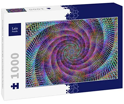 Lais Puzzle Unmögliche, sehr schwierige, psychedelische Farben 1000 Teile