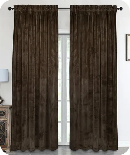 Vorhänge & Gardinen Braun von Beautex