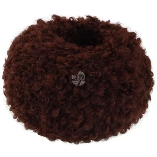 LANA GROSSA Orsetto | Weiches Bouclé-Garn aus Alpaka- und Merinofasern | Handstrickgarn aus 60% Schurwolle (Merino) & 40% Alpaka (superfein) | 50g Wolle zum Stricken & Häkeln | 75m Garn FB 12