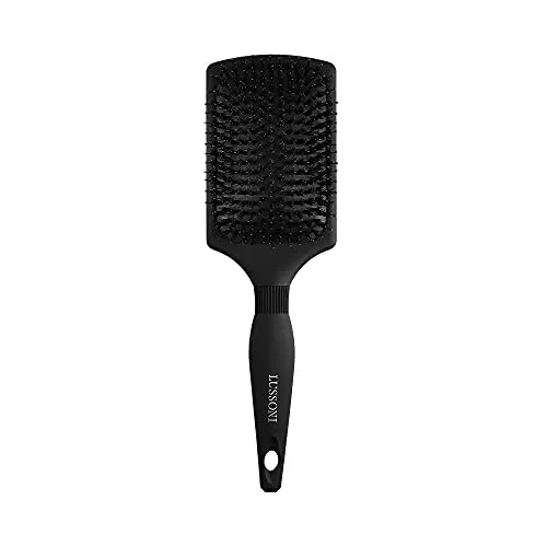 CARE & STYLE Paddle Bürste mit Wildschweinborsten - Haarbürsten mit natürlichen Wildschweinborsten für sanftes Entwirren und glänzendes Haar, ideal für gesundes Styling.