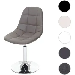 Esszimmerstuhl HWC-A60 - Retro 50er Jahre Design - Stühle mit bequemer Schalensitzform und extradicker Polsterung für hohen Sitzkomfort. Frei drehbar um 360°, ideal für Wohnbereich und Küche.