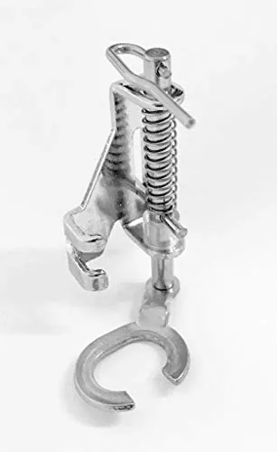 Nähfuß zum Malen mit der Nähmaschine für Silvercrest Nähmaschinen - Offener Freihandquiltfuß Stipplingfuß aus Kunststoff - Neu