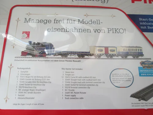 Piko H0 57142 H0 Start-Set Güterzug Roncalli