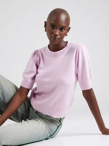 ONLY Rundhalspullover ONLRica - Drapierter rosa Pullover in XL - Pullover aus Recyclingmaterial mit drapiertem Design, ideal für stylische Outfits. Perfekt für jeden Anlass!