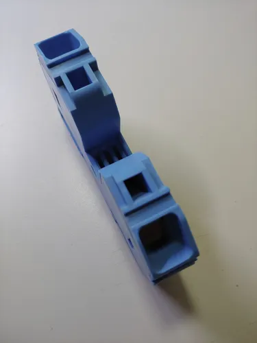 WAGO 285-634 2-Leiter N-Durchgangsklemmen; 35mm²; blau