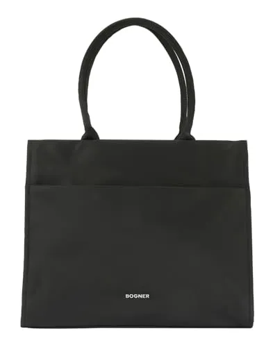Bogner Klosters Shopper Tasche 41 cm schwarz in schwarz von BOGNER