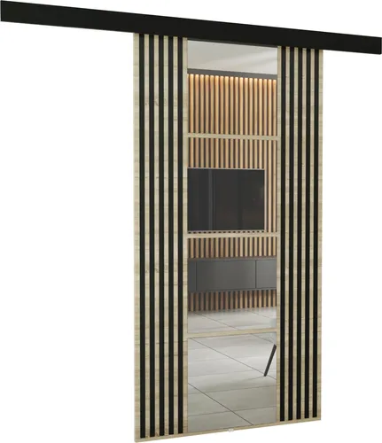 KIER FURNITURE Wandschiebetüren mit Spiegeln EMPI 100 in braun von KIER FURNITURE