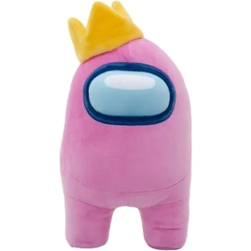Among Us Offizieller 30,5 cm Plush with Accessory – Pink with Crown – 10912