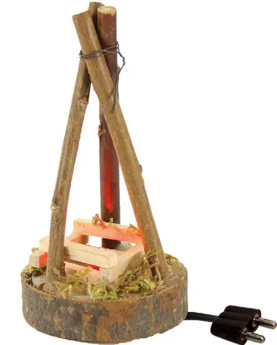 FADEDA Krippen-Zubehör FADEDA Lagerfeuer Astgabel, LED, Höhe in cm: 7 (1 St)