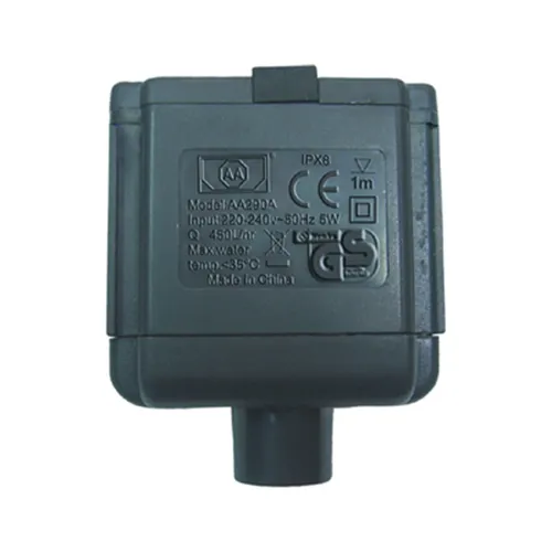 450L/h Pumpe 5W für AA-Aquarien u. UVC-Wasserklärer 10W
