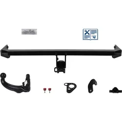 Oris Anhängerkupplung abnehmbar Kugelstange von unten gesteckt - SEAT LEON ST