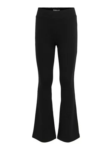ONLY Damen Conpaige Flared Pant Noos Hose, Schwarz, 134 EU - Damen-Hosen mit lässigem Design und ausgestelltem Bein, perfekt für stylische Alltagslooks. Elastischer Bund sorgt für hohen Tragekomfort.