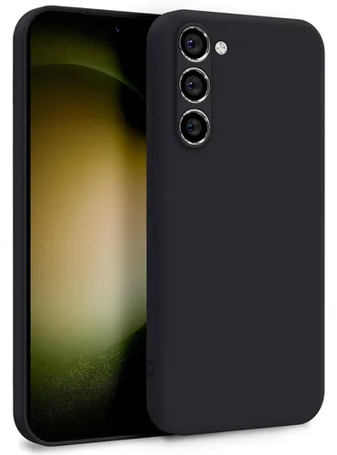 Hülle für Samsung Galaxy S23 Plus - Handyhülle Cover aus Silikon Schwarz