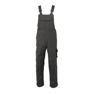 MASCOT Berufslatzhose Newark 1409 720, anthrazit, Größe C62 - Robuste Berufslatzhose für Handwerker, ergonomischer Schnitt und strapazierfähiges Material für optimalen Komfort bei der Arbeit.