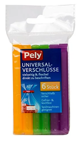 pely Universal-Verschlüsse, 6 Stück