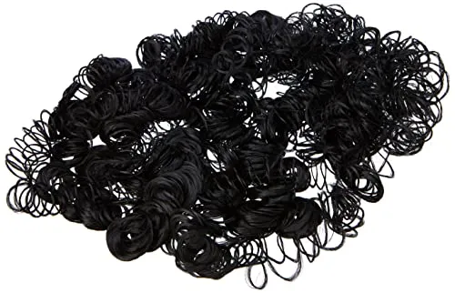 Efco 1002489 Puppenhaar 15 g schwarz, Polypropylen