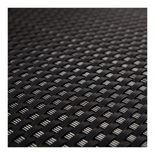 HaGa® Pe Rattan Balkonblende 0,9m in schwarz von HAGA