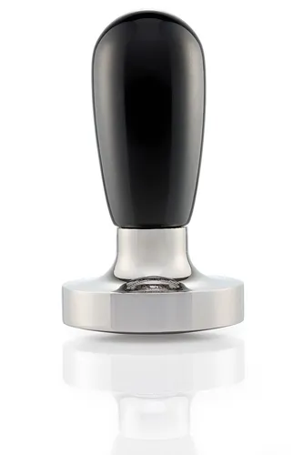 ECM 89414 Tamper - Konvexer Edelstahl Tamper - Zubehör für ECM Espressomaschinen, konvexe Unterseite für perfektes Kaffeepulver-Pressen und optimales Aroma.