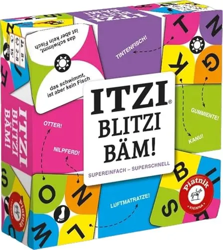 Piatnik Itzi Blitzi Bäm! - Das turbulente Wortfindespiel