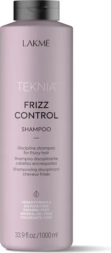 Lakme TEKNIA Frizz Control Shampoo 1000 ml - Shampoo für frizzfreies Haar, 1000 ml, ideal für glattes und geschmeidiges Haar, perfekt gegen ungewollte Frizz-Effekte.