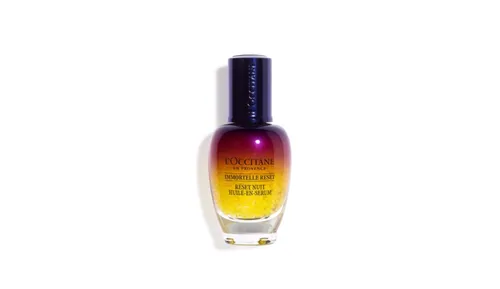 L'OCCITANE Immortelle Reset Nachtserum 30ml - Sonstige Gesichtspflegeartikel, regeneriert die Haut über Nacht mit innovativer 2-Phasen Öl-in-Serum Textur für sofortige Ergebnisse!
