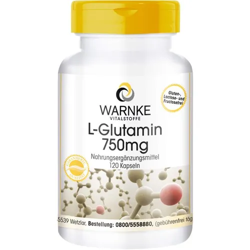 L-GLUTAMIN 750 mg Kapseln 120 St.