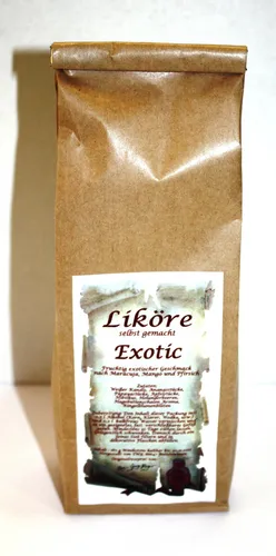 Exotic Likör Ansatz 180 g fruchtig selber machen 1kg/27,22€ Tee-Meyer g1
