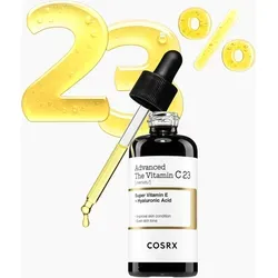 COSRX The Vitamin C 23 – Aufhellendes Serum mit Vitamin C, 20 ml - Effektives Serum zur täglichen Anwendung, ideal für einen strahlenden Teint und eine verbesserte Hautstruktur.