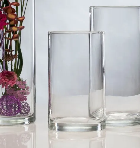 Sandra Rich Vase, Glas, transparent, 22 x 14 x 11.8 cm