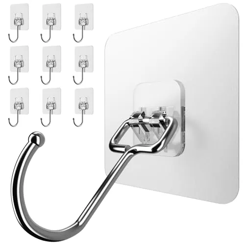 Menz Klebehaken extra-stark in weiß von Menz