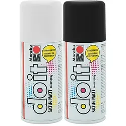 Marabu do it Colorspray Satin Matt, schwarz, 150 ml