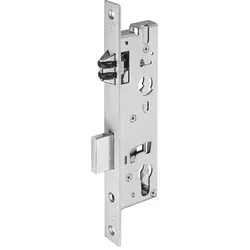 WILKA Rohrrahmenschloss Flachstulp - 40 mm mit Rollfalle - Schließtechnik: Hochwertiges Rohrrahmenschloss mit Rollfalle und Riegel für optimale Sicherheit. Ideal für Türen mit Flachstulp, aus robustem verzinktem Stahl.