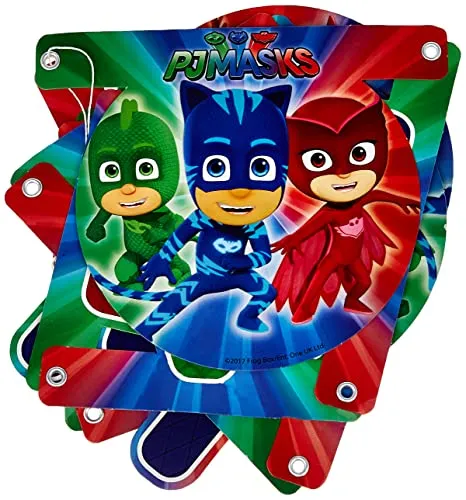 Procos PR88638 Girlande Happy Birthday Super Pyjamahelden Pj Masks