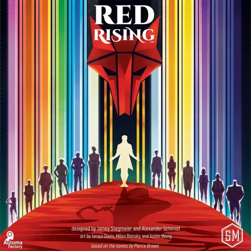 Stonemaier Games Red Rising - Gesellschaftsspiel für 1-6 Spieler, strategischer Spaß für Ages 14+, 45-60 Minuten Spielzeit
