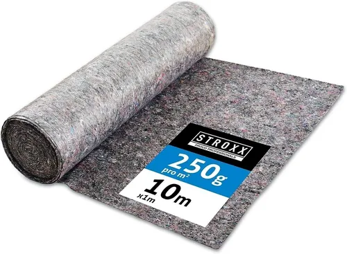 Produktbild STROXX Malervlies 250 g/m² – Abdeckvlies mit Anti-Rutsch PE-Film für Malerarbeiten 10 m