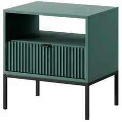 Nachtkommode  Nova , grün , Maße (cm): B: 54 H: 56 in grün von Möbel Kraft
