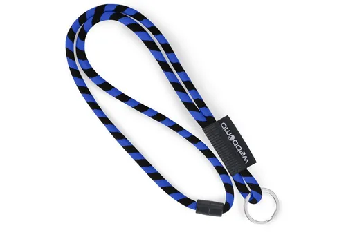 WEBBOMB Schlüsselanhänger Lanyard Tubular Schlüsselband mit Sicherheitsverschluss Schlüsselring