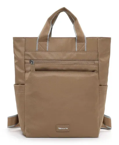 Tamaris Cityrucksack TAS Fadilla für Damen - Stylischer Cityrucksack aus Nylon mit verstellbaren Rückenriemen, ideal für Büro, Schule oder Freizeit. Bietet viel Platz für alles Wichtige und überzeugt mit einem verspielten Logo-Patch.