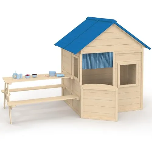 IDMarket Kinderspielhaus aus Holz Odyssey von IDMarket