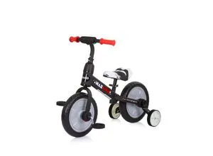 Chipolino Max Bike 2 in 1 Dreirad und Laufrad - Laufrad 2 in 1 für Kinder ab 3 Jahren, mit höhenverstellbarem Sitz und stabilen 10 Zoll Rädern für sicheres Fahren und Abenteuer.