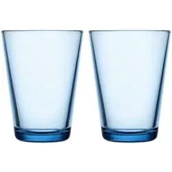 IITTALA Glas Kartio Aqua 400 ml in blau von Iittala