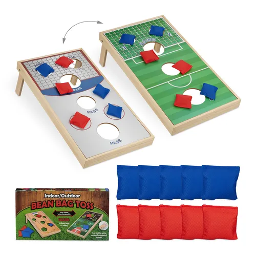Cornhole Wurfspiel-Set mehrfarbig leicht Cornhole-Spiel Freizeit-Wurfspiel