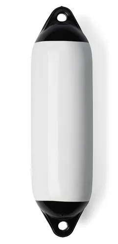 SEILFLECHTER - Marine-Fender - Ø 120 x L 450 - weiß