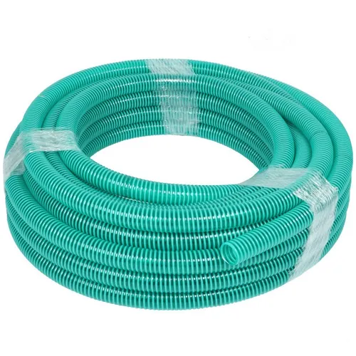 1 Zoll Spiralschlauch 25m - Saugschlauch für vielseitigen Einsatz - Hochwertiger Saugschlauch mit 25 mm Innendurchmesser, max. Druck 7 bar, ideal für Garten- und Bauprojekte. Flexibel und robust mit 100 mm Biegeradius.