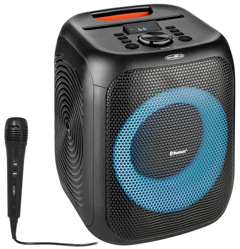 Reflexion PSX11BT - Mobiler Partylautsprecher mit Bluetooth - Klangstarker PA-Lautsprecher mit 500 Watt Leistung und integriertem Akku für bis zu 5 Stunden Wiedergabe – ideal für Outdoor-Partys und Festivals!
