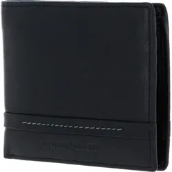 bruno banani Atlanta Wallet Black - Herren-Geldbörsen mit übersichtlicher Fächeraufteilung, stilvolles Design und praktische Maße von 11 x 9,5 x 2 cm für Ihre Finanzen.