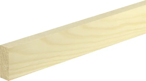 FN Neuhofer Flachleiste 100 cm 46 x 19 mm Fichte/Kiefer von FN Neuhofer