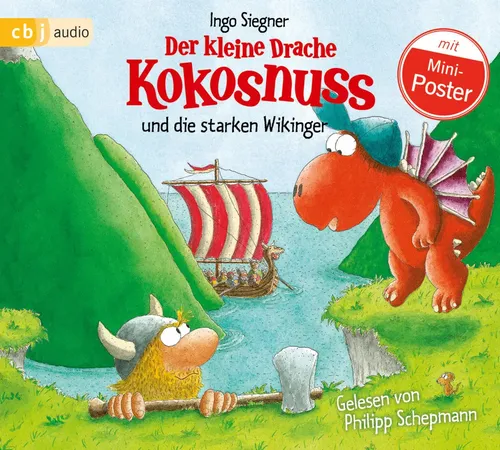 Ingo Siegner | Der kleine Drache Kokosnuss und die starken Wikinger, 1 Audio-CD
