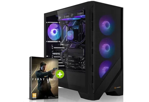 Aurum Gaming PC Intel Core i9-14900KF mit GeForce RTX5090 - Leistungsstarker Gaming PC mit 64GB RAM und 2TB SSD. Ideal für flüssiges Gaming und hohe Grafikqualität. Inklusive Windows 11 und kostenlosem Spiel! Perfekt für Gamer!
